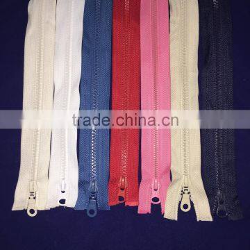 Number 5 Zipper Plastic Pink White Black photo-4