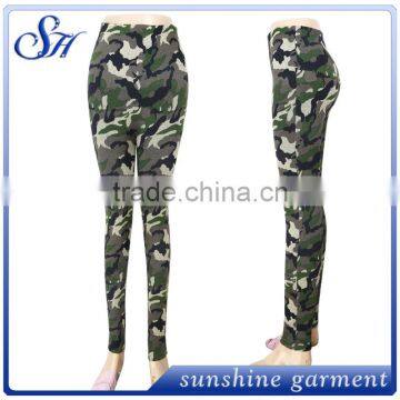 Fitness Leggings With Camo 2017 Spot Drill Design photo-3