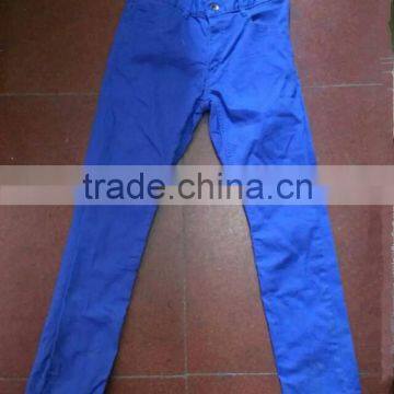 Yiwu high quality garments brand kids pants clearance