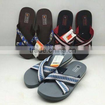 Pu sole man slipper, hotel slipper eva, foot massage slipper