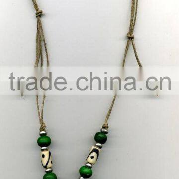 Thread Bead necklace