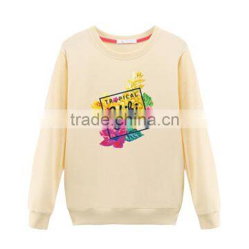 Popular Patches Pullover Women Sweatershirt Sport Sweater With Your Logo photo-4