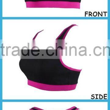 China Sportwear Supplier Ladies Sports Bra/Hot Sexy Women's Running YogaCustom Blank Sports Bra photo-4