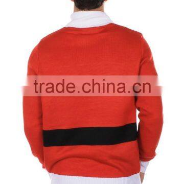 100% Woolen Nice Design Pullover Ugly Christmas Sweater Design for Men on 2016 photo-3