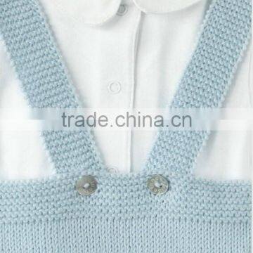 2015 Fashion Baby Romper Knitting Patterns Baby Smocked Romper photo-3