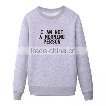 Wholesale High Quality Winter Sweatshirt Printing no Hood Sweatshirt Plus Size photo-2