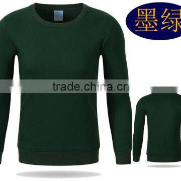 Low MOQ Hot Custom Cheap Blank Pullover College Student Hoodies Without Hood photo-2