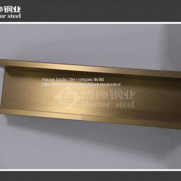 Hairline Rose Golden Stainless Steel Sheet 304,stainless Steel Plate PVD photo-4