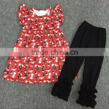 Wholesale Children Outfit Easter Bunny Printed Boutique Clothing Baby Girl Boutique Clothing Sets Easters Outfits photo-4