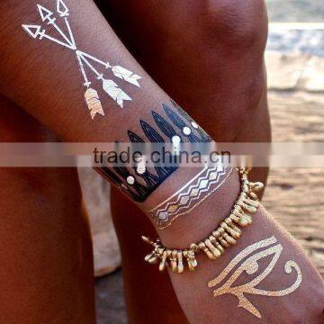 2015 Wholesale Metallic Tattoo Sticker