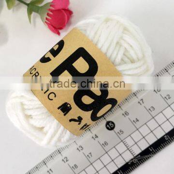 colorful cheap wool acrylic hand knitting yarn for gloves