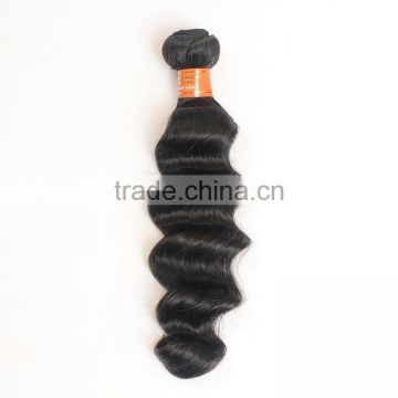 Loose Deep Wave Brazilian Human Hair Weaves Wavy Unprocessed Virgin Brazilian Hair Extensions