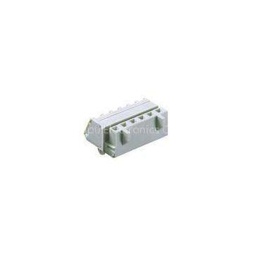Angled Female 16A 15A MCS Connector With Snap-in Mounting Feet