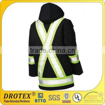 Reflective Clothing High-Visibility Lined Safety Parka Fire Suit photo-2
