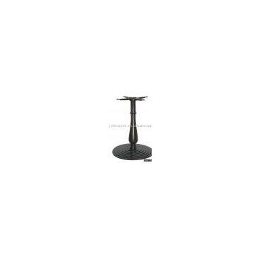 326  round step & vase tube Cast Iron Table Base