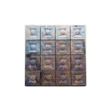 [Mius Art Mosaic] Rugged copper mosaic tile