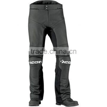 Mens Leather Biker Pants