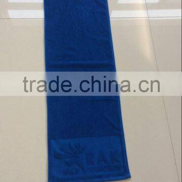 Emboss Logo Towel, Cotton Fitness Towel, Personalized Towels photo-3