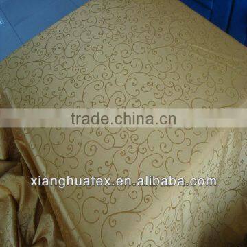 Elegant Cream Colored Jacquard 100 Polyester Curtains of Luxury for Rooms