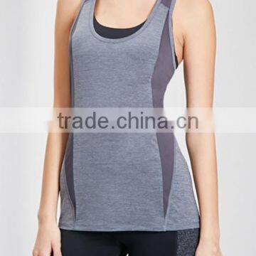 Wholesale Running Singlet OEM New Sexy Young Sleeveless Women Sport Tank Top / yoga wear