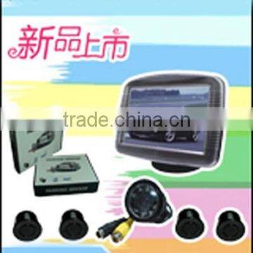 3.5 inch TFT Monitor Car Visible Parking Sensor System Camera