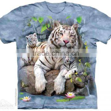 High quality wholesale t-shirt animal 3d/ printing 3d t-shirt with 3d t shirt