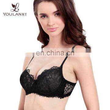 Latest Fashion Very Sexy Push up Women Beautiful Bra Sexy Bra Design Bra & Brief Set photo-3