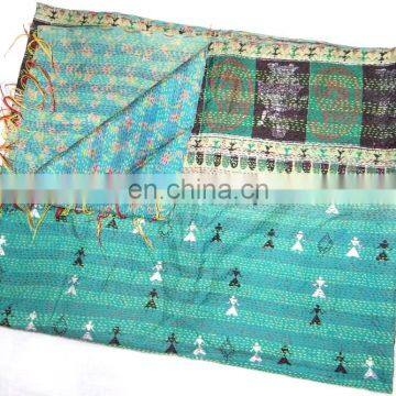 12 Pieces Mix Lot Whole Sale Multi Patch Work Kantha Scarves Designer Girl"s Beautiful Scarf photo-4