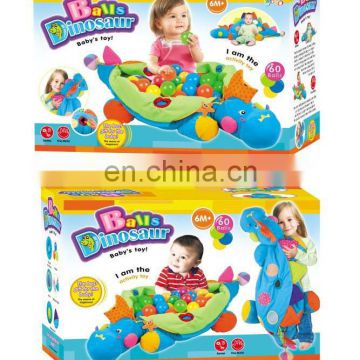 2014 Shunfeng baby dinosaur inflatable ball pool toys ,sf448101