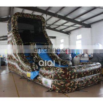 Military Camouflage water slide inflatable price