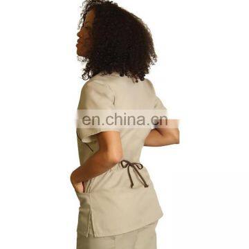 Medical Unisex Scrub Top Hospital Scrub Uniform Top