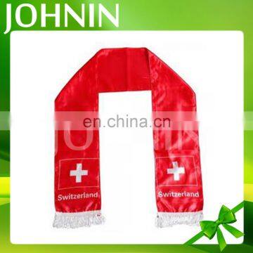 high quality satin fabric digital printing promotionl fans scarves