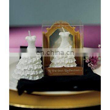 Perfect Reflection Wedding Dress Mini Candle Favors