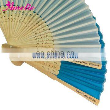 Amelie Customized Silk Hand Fan Wedding