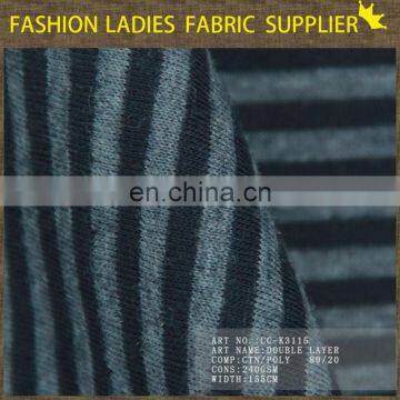 FASHION COTTON /POLYESTER KNITTING FABRIC, CTN/POLY 80/20 KNITTING FABRIC