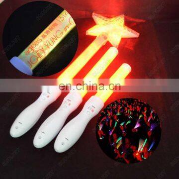 custom colorful blinking child gift magic led 14 inch glow stick