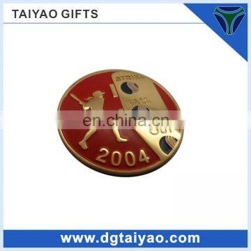 promotional zinc alloy die cast metal enamel delicate custom metal antique coin