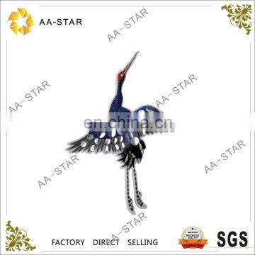 Crowned crane custom wholesale sequin applique