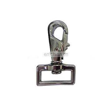 Zinc Alloy Swivel square loop clip bolt Snap Hook for dog leash