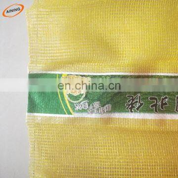 Wholesale packing 30kg onion garlic ginger taro plastic mesh net bag