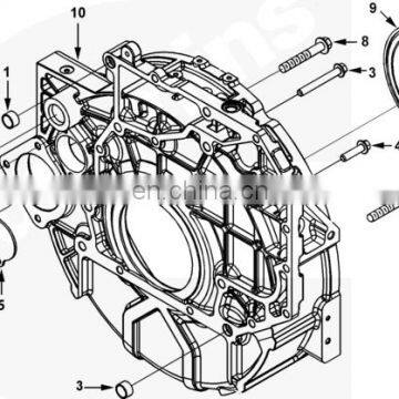 3910260 Foton Cummins ISF2.8 ISF3.8 Flywheel Housing O-Ring Plug Seal photo-3