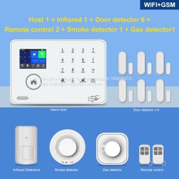 Hot Anti-theft Wireless Smart 433mhz Wifi +gsm Security Alarm System Support Android/IOS App With 1080p 2mp Wifi ip Camera photo-5