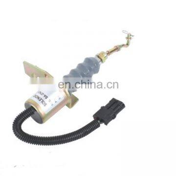 Fuel Shut Down Solenoid Valve SA-3742-24 SA-3742-12 3974947 Z3900107 For 24V 6CT 8.3L Diesel Engine Aftermarket Parts LH-C004