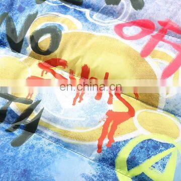 DiZNEW Winter Fashion Mens All Over Print Down Puffer Jacket for Man photo-6