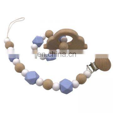 Animal Silicon Pacifier Chain Animal Silicone Beads Teething Toys photo-3