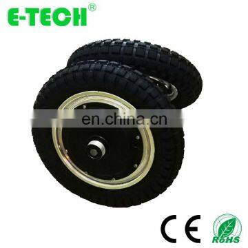 12 Inch Brushless Gearless DIY Electric Wheel Hub Motor photo-2