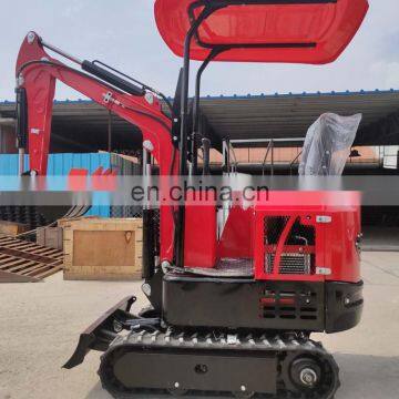 Garden Use 1 Ton Mini Digger Crawler Excavator photo-3