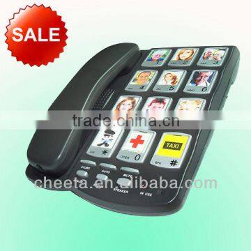 big button hearing aid speaker telephone