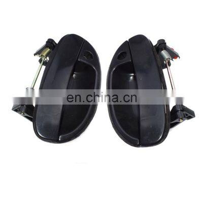 Free Shipping!2Pcs Exterior Door Handle For 99-02 Daewoo Nubira Front LH RH 96308042/96308043