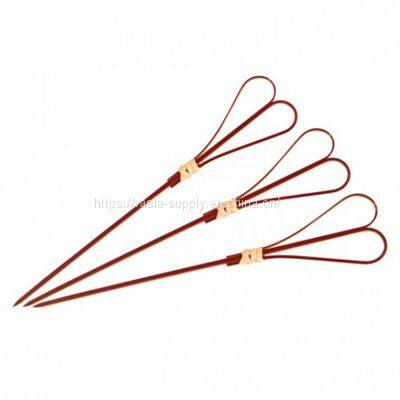 9cm 10cm 12cm 15cm Scissors Heart-shaped Bamboo Skewers photo-3